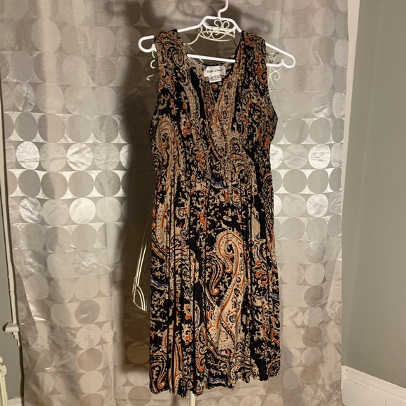 Printed midi dress - Picture 1 of 2